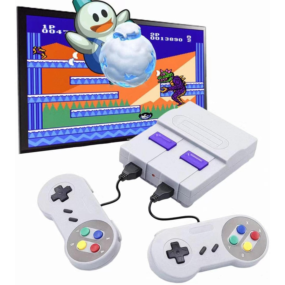 Super Retro Game Console Classic Mini HDMI System with Built in 821 Old School V